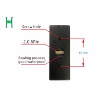 QR-코드 Mifare NFC RFID 카드 리더기 맞춤형 HID(Iclass) 액세스 제어 출력 RS485/RS232 Wiegand26/3, 01 Wiegand 26 34