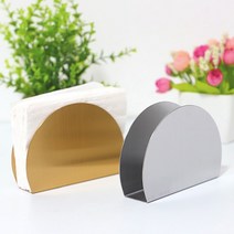 스테인리스 반원형 냅킨 홀더(스텐/골드), 스텐