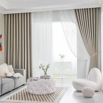 지나송(GINNASONG) 지나송 아마리스 자수 암막커튼 2세트