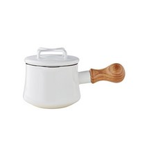 DANSK 단스크 코벤 스타일 버터 워머 550ml 법랑 834340, 개, 화이트 + 뚜껑 없음