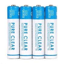 퓨어클리어 AAA 950mAh 4알 1세트 케이스포함, 1개입, 4개