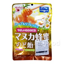 카스가이 마누카 허니노도캔디 66g 꿀캔디