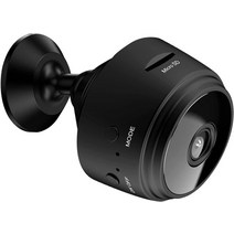 초소형 블랙박스 cctv 적외선 미니 음성 대화 감시 홈 애견 카메라 새로운 a9 wifi 1080 hd 야간 마이크로 레코더 네트워크 비디오 실내 및 실외용 스마트 보안, 검은색