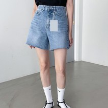 스타일난다 핏이 예쁜 여름 3부 4부 난스판 a라인 슬림 청 숏팬츠 썸머 편한 데님 반바지