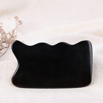 물소뿔 로즈쿼츠 밀랍수지 나무 괄사 마사지 지압봉 옥 괄사 도구, 06)물소뿔 사각 괄사 2호, 1개