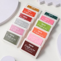크래프트 스탬프 잉크패드 핑거프린트 패브릭 지문, J-21 Lavender