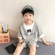 샘 캐주얼 반팔 상하세트 아동복 남자아동복 남자아이옷 남아옷 남아의류 남아상하복 아동상하세트 키즈상하복 남아여름옷