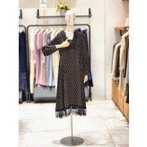 써스데이아일랜드 레이스 블록 원피스 T226MOP142