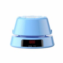 틱톡 충전식 리모컨 자동 줄넘기 점핑머신 키크기운동 홈트레이닝, 블루