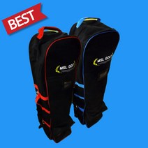 바퀴달린 골프백 항공커버, 레드블랙