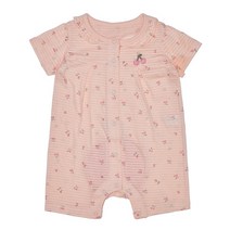[밍크뮤]SC (PK) 쁘띠체리반팔우주복 (3337004111) 신생아 백일돌선물 실내복 외출복겸용