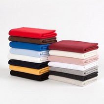 천고아 다이마루원단 미니쭈리 무지 15종 sul, 화이트(34405)