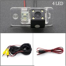 차량 아우디 A6 S6 RS6 C6 - A8 S8 D3 4E A3/S3 8P A4 B7 자동차 모니터, 4 LED Camera