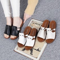 여성 플랫 슬리퍼 CNK0301