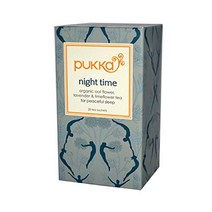 Pukka Herbal Teas Night Time Organic Oat Flower Lavender and Limeflower Tea - 20 Bags null, 1