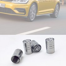 폭스바겐 공기주입구 타이어캡 밸브캡 파츠 꾸미기 튜닝 4개 X 1세트 TIR-C-VW, (VW)스타일 타이어캡(4개 x 1세트)