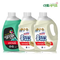 아토세이프 액상 세제 1.13L 홈드라이전용 2개+아웃도어전용 1개, 단품