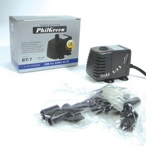 필그린BT-7(7W) BT-10(10W)BT-20(20W) 모터 펌프수중 모터저면 여과기, 1개, 20W