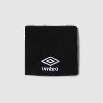 UMBRO 스포츠 손목밴드 블랙 12322, BLK0 BLK, FREE