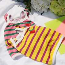 작은언덕 애견가방 펫쇼 잉글리쉬불독 포메라니안 소형강아지 베들링턴테리어 펫옷 반려동물 옷, 핑크