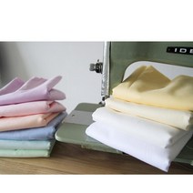 릴리패브릭 대폭원단 부드러운60수아사 6종 원단 천 C03, 핑크, 1개