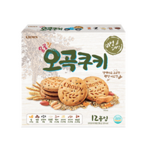 크라운 옹골진오곡쿠키, 288g, 1개