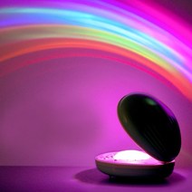 [모리앤]무지개 조개 무드등 2Color, 스카이민트