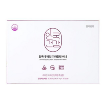 안국건강 루테인 지아잔틴 미니, 180정, 6개