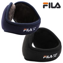 FILA 방한귀마개 /휠라 동계용 귀덮개 귀도리, 블랙