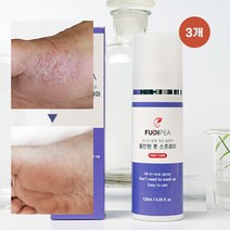 [푸디페아] 손/발바닥 피부 손발톱 올인원 풋스프레이 발톱관리 120ml, 1개입, 3개