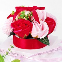 새해선물 부모님 환갑 생신선물 어버이날 결혼기념일 스승의날 여자친구 생일선물 비누꽃 플라워 미니 케이크