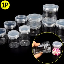 상세정보참조 투명 안깨지는 공병 플라스틱 빈병, 7cm - 120ml, 1개