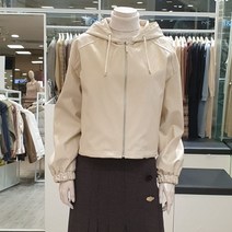 온앤온 온앤온 후드넥 레더 점퍼 JL2SM128