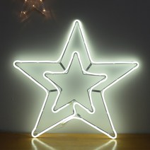 조명1번지 LED 별장식 530mm (정유기-깜빡임X 포함), 1개, 백색