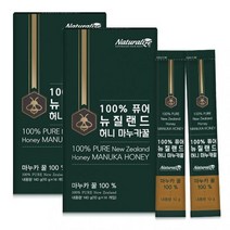 뉴질랜드 허니 마누카꿀 간편 스틱 100%10g, 2개, 10g