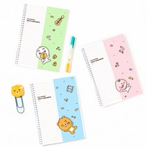 카카오프렌드 노트 복습노트 수학오답노트 다이소스프링노트, 1개, 튜브