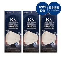 [MH커머스] 완벽차단 식약처인증 소량생산 방역용 KF94마스크 10매, KF94덴탈마스크10매