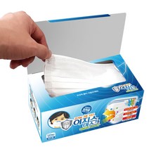 이지스 일회용 마스크 50매x2박스 100매 성인 화이트