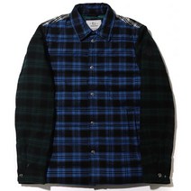 WOOLRICH 23 CFWOOS0080MRUT3331 31073 (체크 다운 셔츠 자켓)