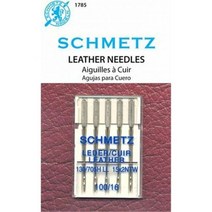 5 PACK SCHMETZ LEATHER 재봉틀 미싱 NEEDLES SIZE 16/110 부품# S-1785