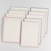 데스크프로젝트 공시생 B5 떡메모지 모눈 대떡메 메모지 노트 패드, 비치 샌드