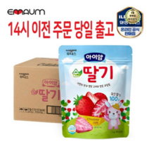 일동후디스 아이얌 동결건조 과일칩 순딸기, 990개, 12g