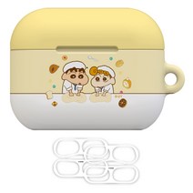 짱구 디저트 하드 케이스+철가루방지스티커, 베이킹 짱구, 에어팟프로2세대
