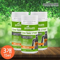 굿헬스 리버토닉 17500 밀크시슬 90캡슐 3통 / Goodhealth Liver Tonic, 3개