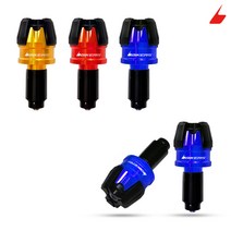 바이커스 SYM 크루심125 300 핸들발란스 튜닝 바앤드캡, 레드, 1개