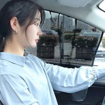 차량 측면 자석 햇빛가리게 앞 뒤좌석 세트구성, 4P(앞좌석 2P + 뒷자석 2P)