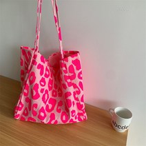 상큼 호피무늬 숄더백 파우치 버킷백 C960