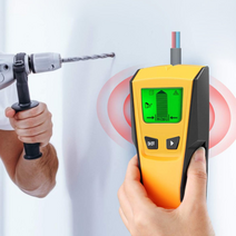 벽면탐지기 벽스캐너 벽탐지기 금속 철근 전선 목재 와이어 케이블 나무기둥 감지기 탐지기, HT210 벽스캐너 탐지기