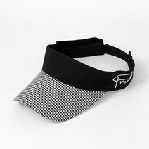 도토로 썸머타임 바이저썬캡 블랙 테니스 골프썬캡