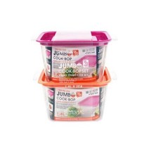 BTM 씨밀렉스 점보 쿡 밥 2개 1.4Lx2개 도시락통 냉동밥통 용기, 단품